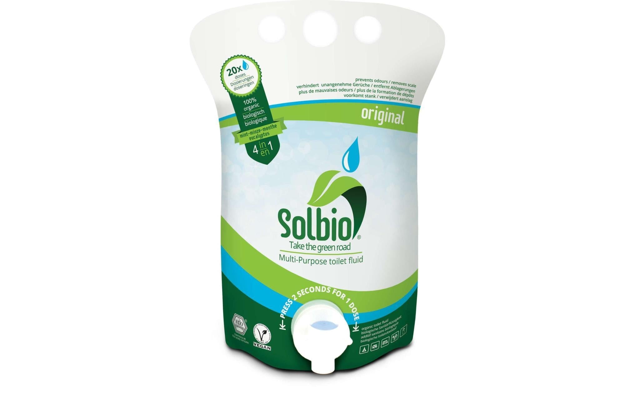 Toilettenflüssigkeit Original 0.8 Liter 20 Dosierungen