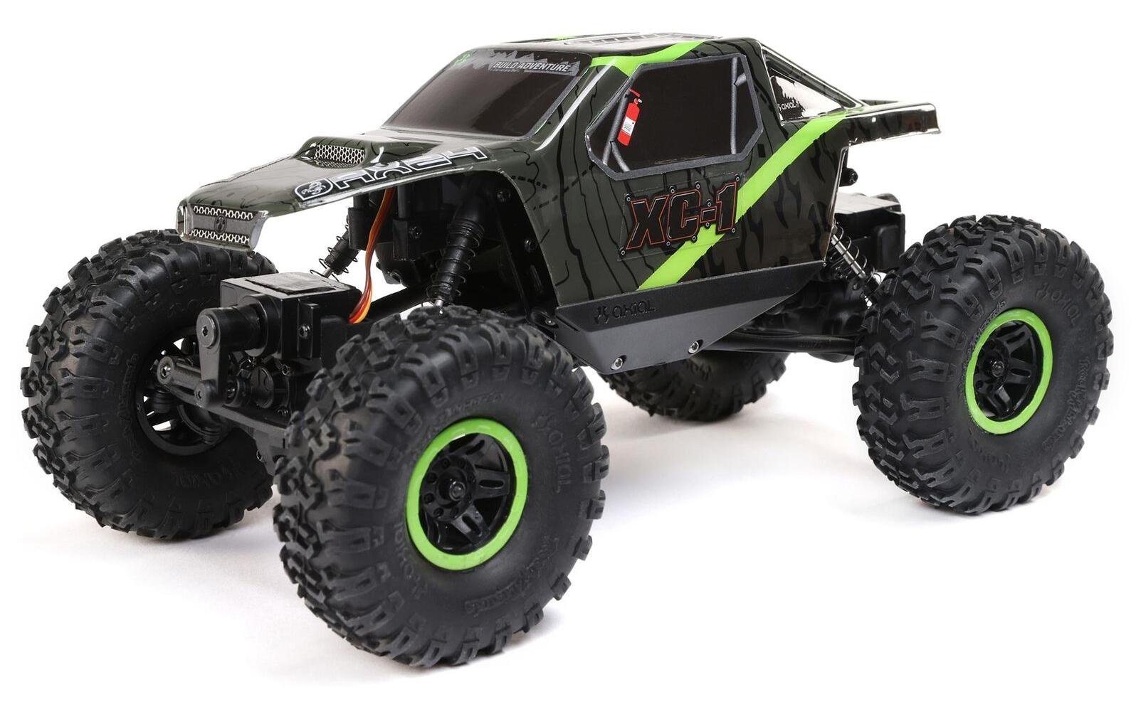 Axial AX24 XC-1 4WS Grün Scale Rock Crawler, 1:24