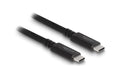 Delock USB4 40 Gbps koaxial 1.2m USB PD 3.1 Extended Power Range 240 W