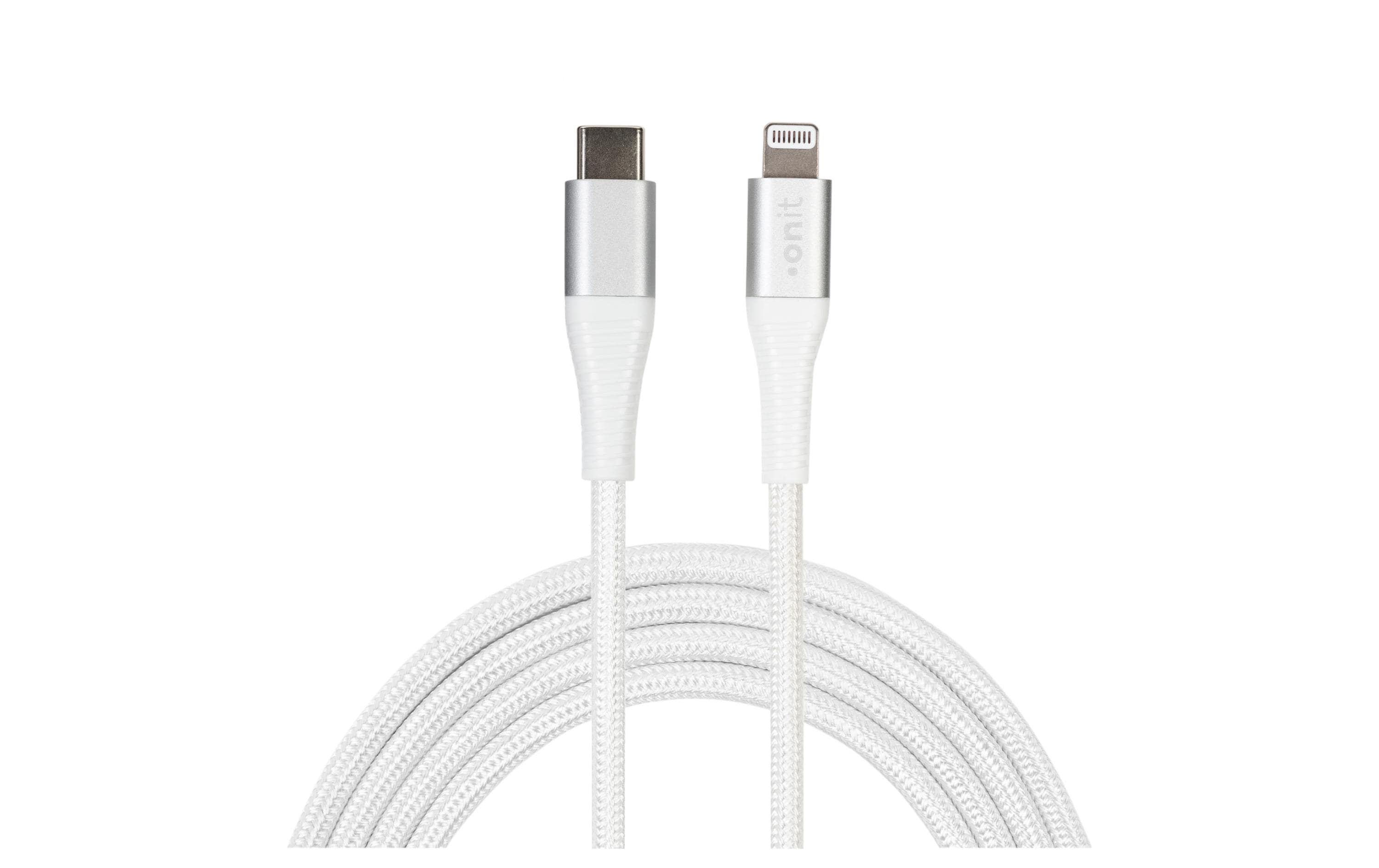 onit USB-Kabel C-lightning weiss 0.3m USB 2.0 / 30W / MFI-zertifiziert