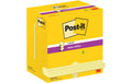 3M Post-it Haftnotizen Z-Notes, gelb 12 Blöcke à 90 Blatt, 76 x 127 mm