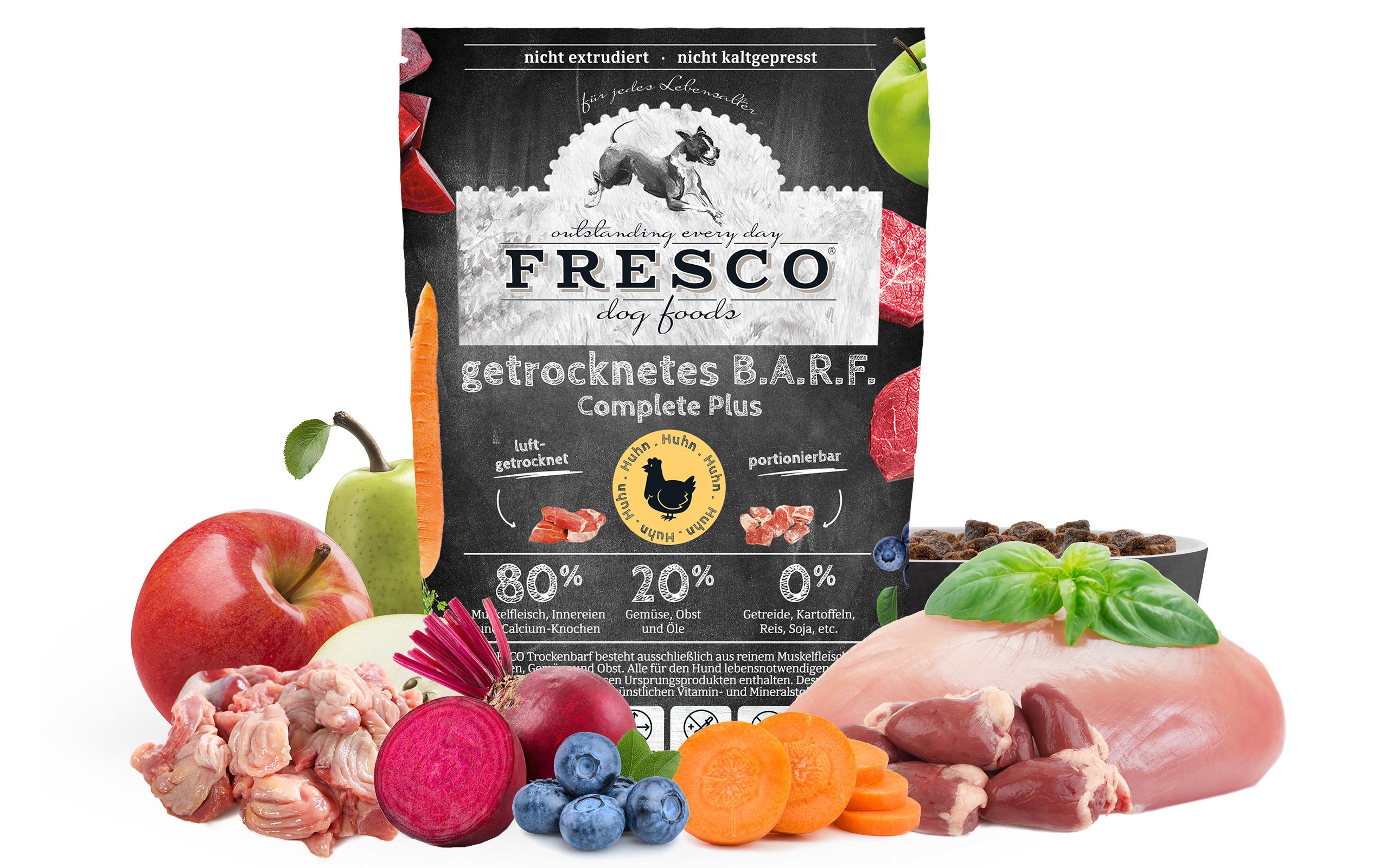Fresco Trockenbarf Complete Plus Huhn, 5 kg