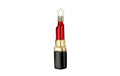 Inge Weihnachtskugel Lippenstift rot Glas, H: 9.5 cm, mundgeblasen