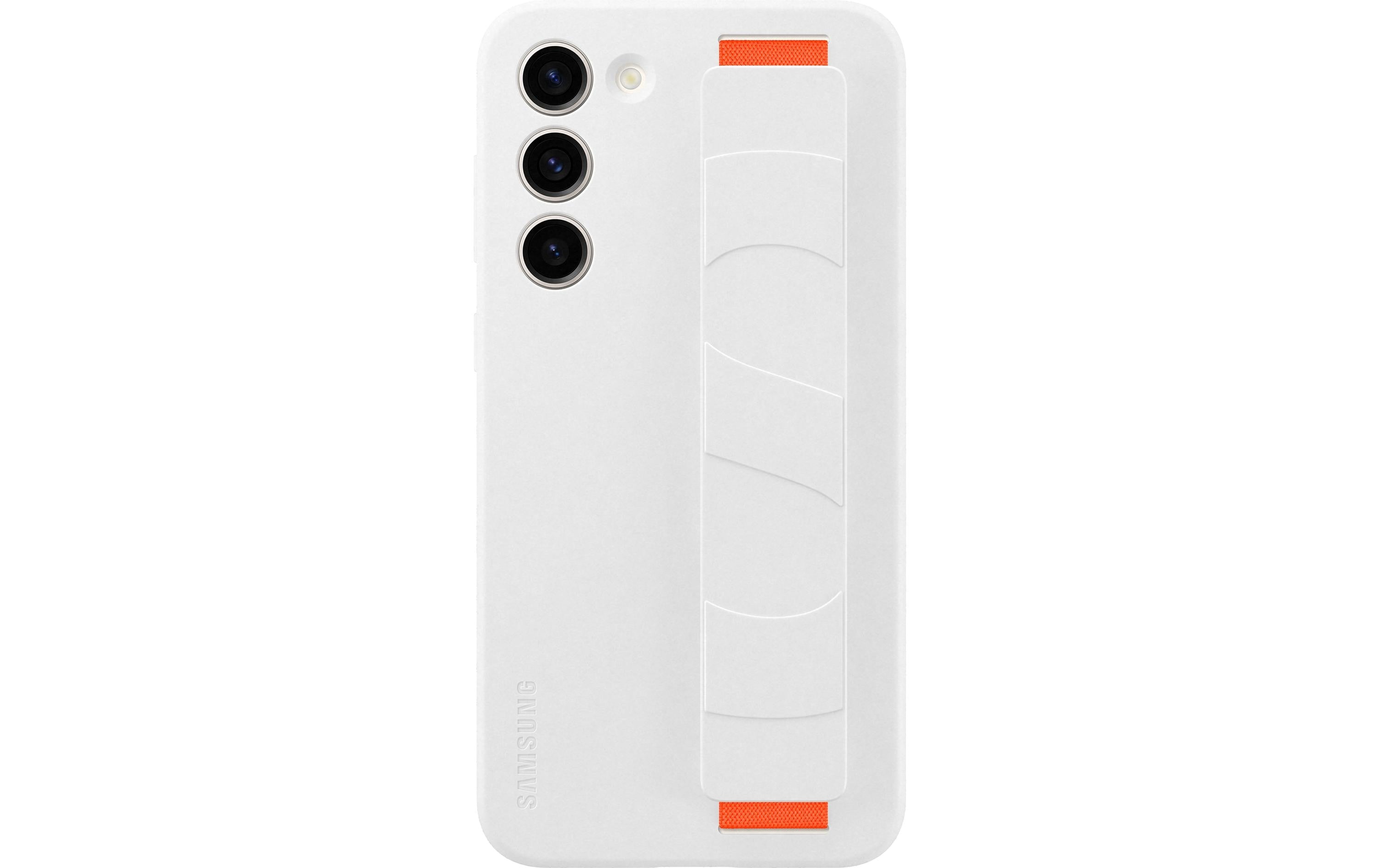 Samsung Silicone Grip Cover White fürs Samsung Galaxy S23+