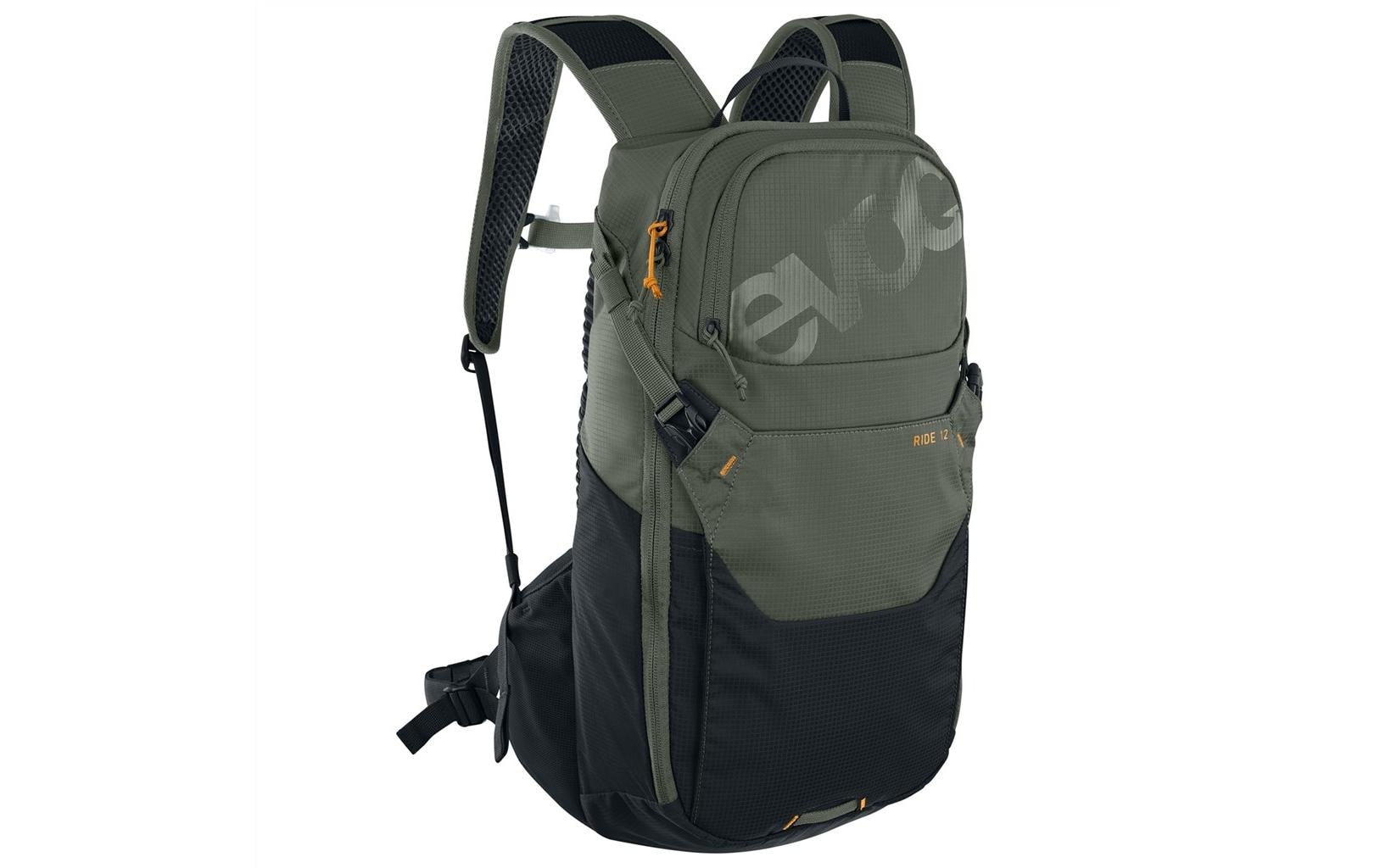 evoc Ride 12L Backpack dark olive/black, one size