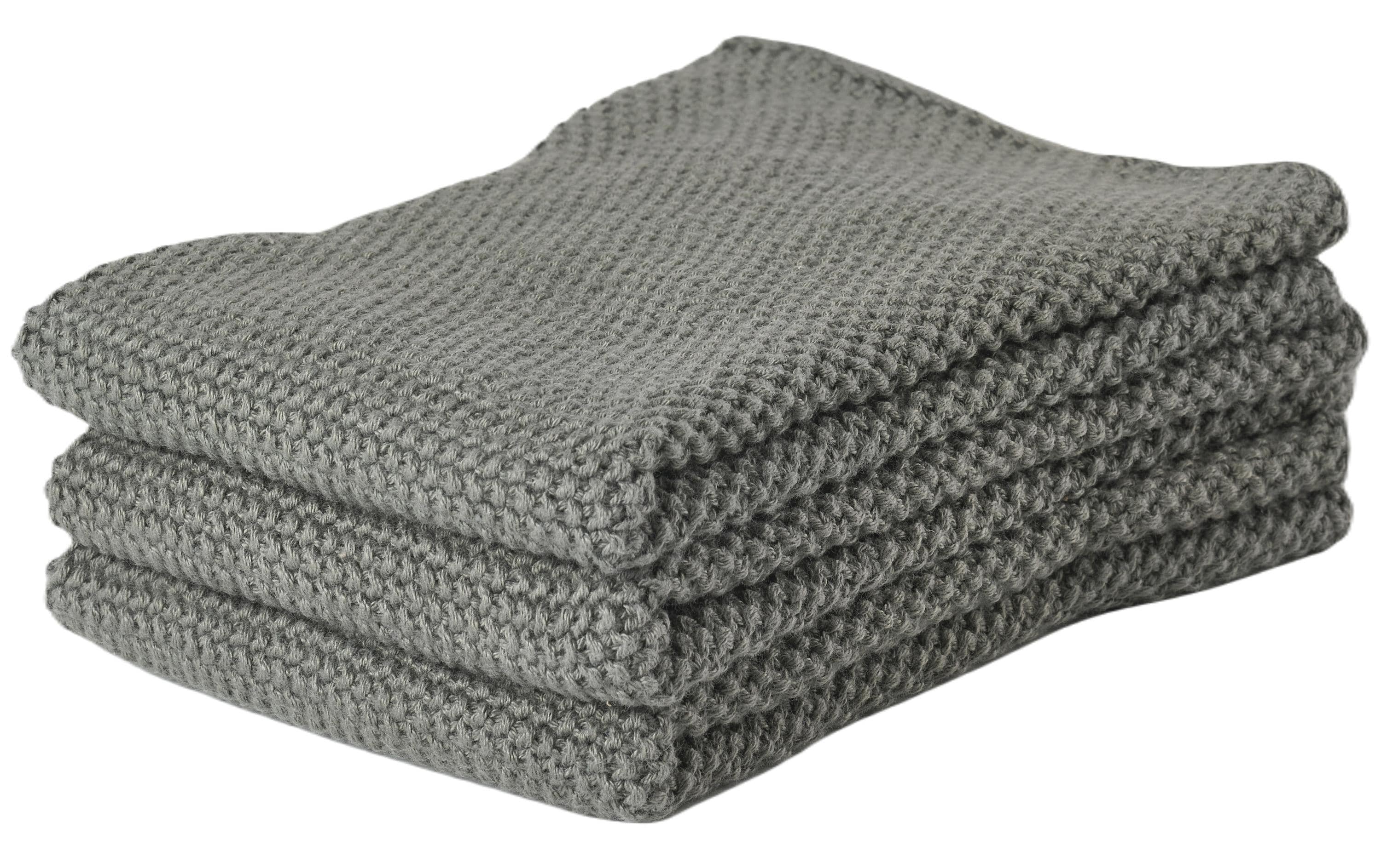 Zone Abwaschlappen 3er Set Olive Grün 100% Baumwolle, 27x27cm