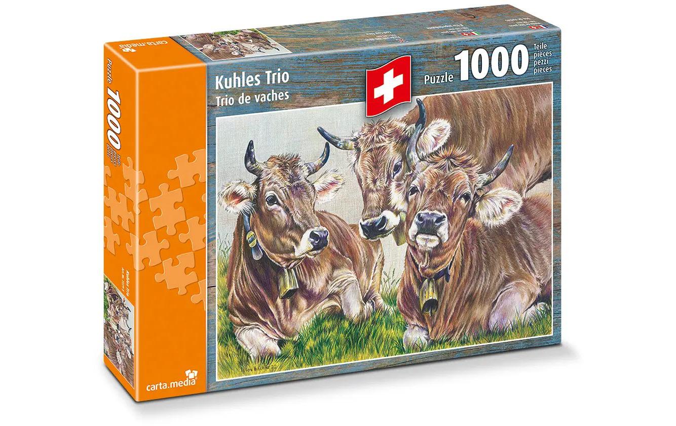 Kuhles Trio 1000 Teile
