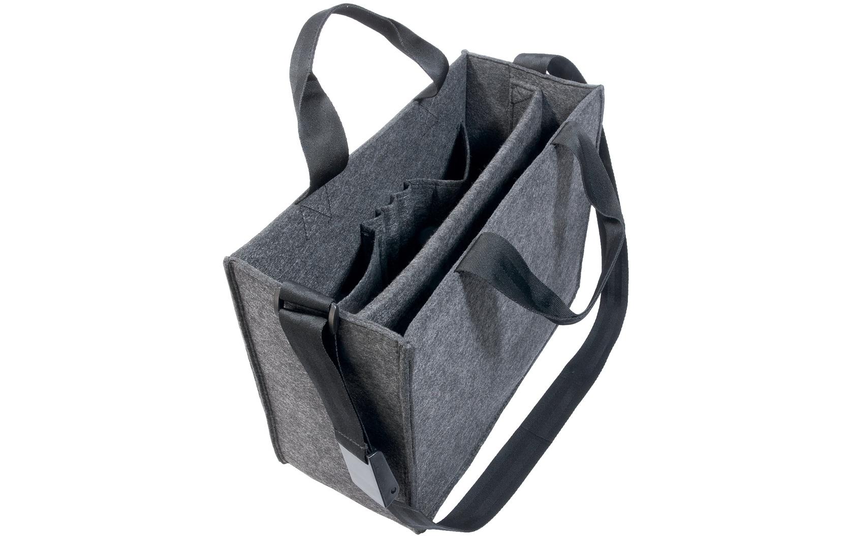 Sigel Desk Sharing Bag M Filz, dunkelgrau