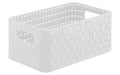Rotho Korb A5 weiss, 6L 28 x 18.5 x 12.6