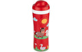 Koziol Trinkflasche 425ml OASE Farm 7.4cm x 21.7cm, rot, organic