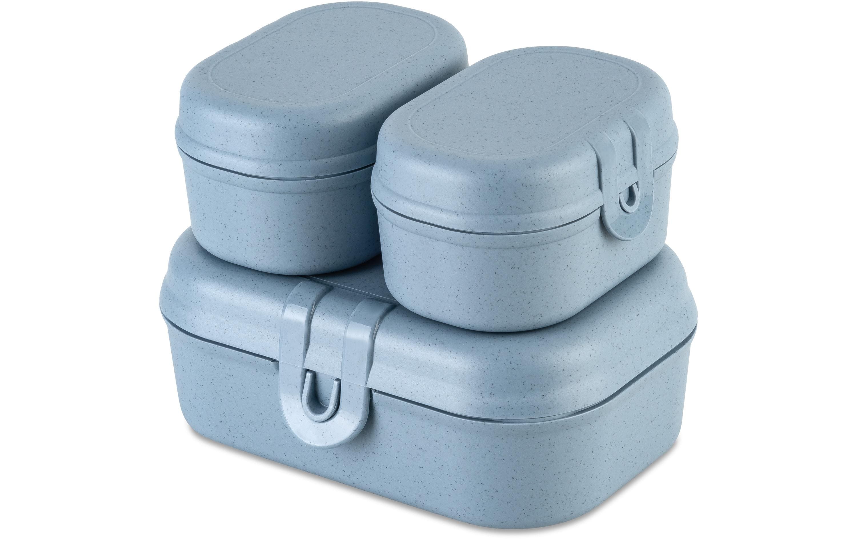Koziol Lunchbox Pascal ready mini blau, bio-circular