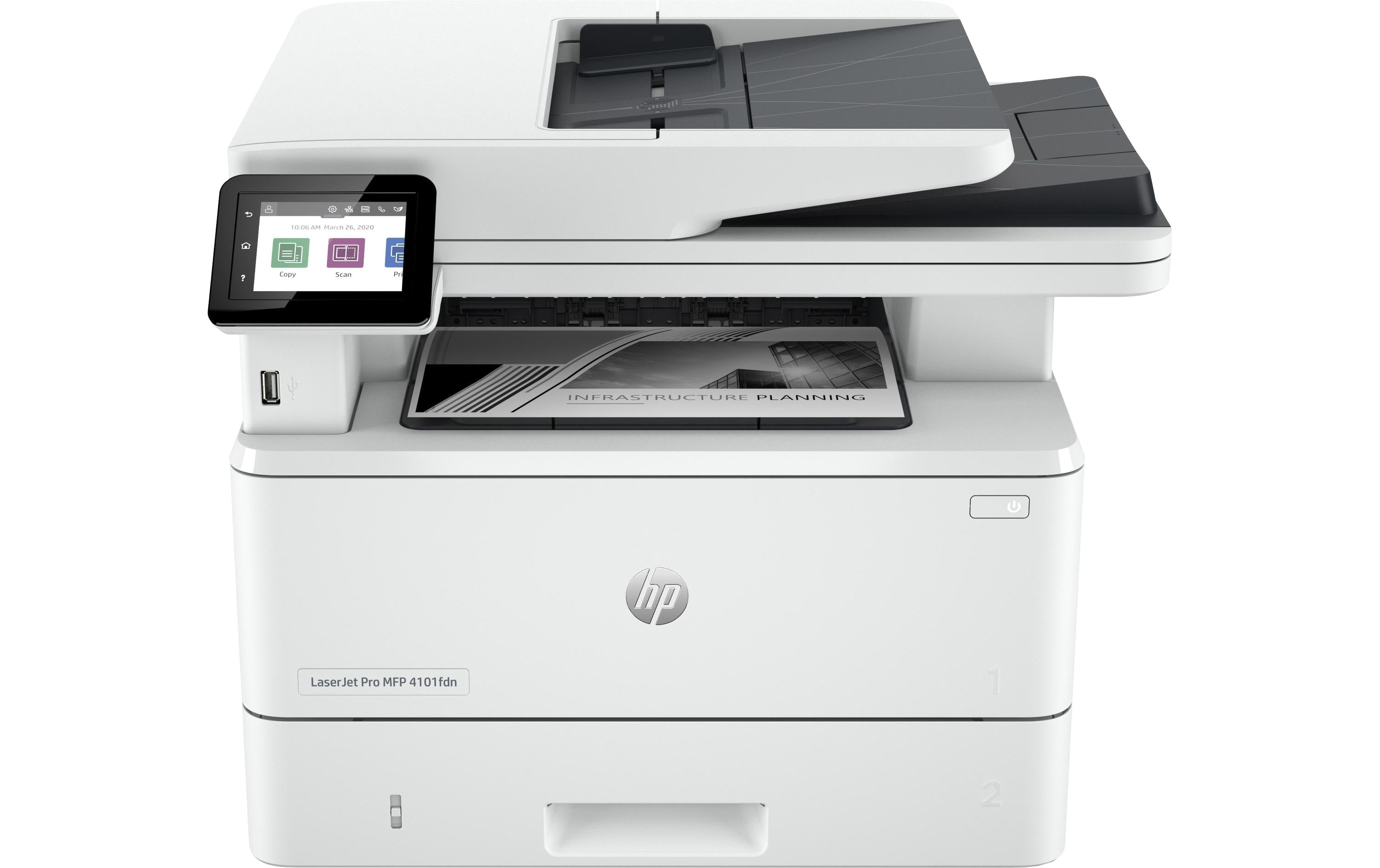 HP LaserJet Pro MFP 4102fdn A4, USB 2.0, LAN
