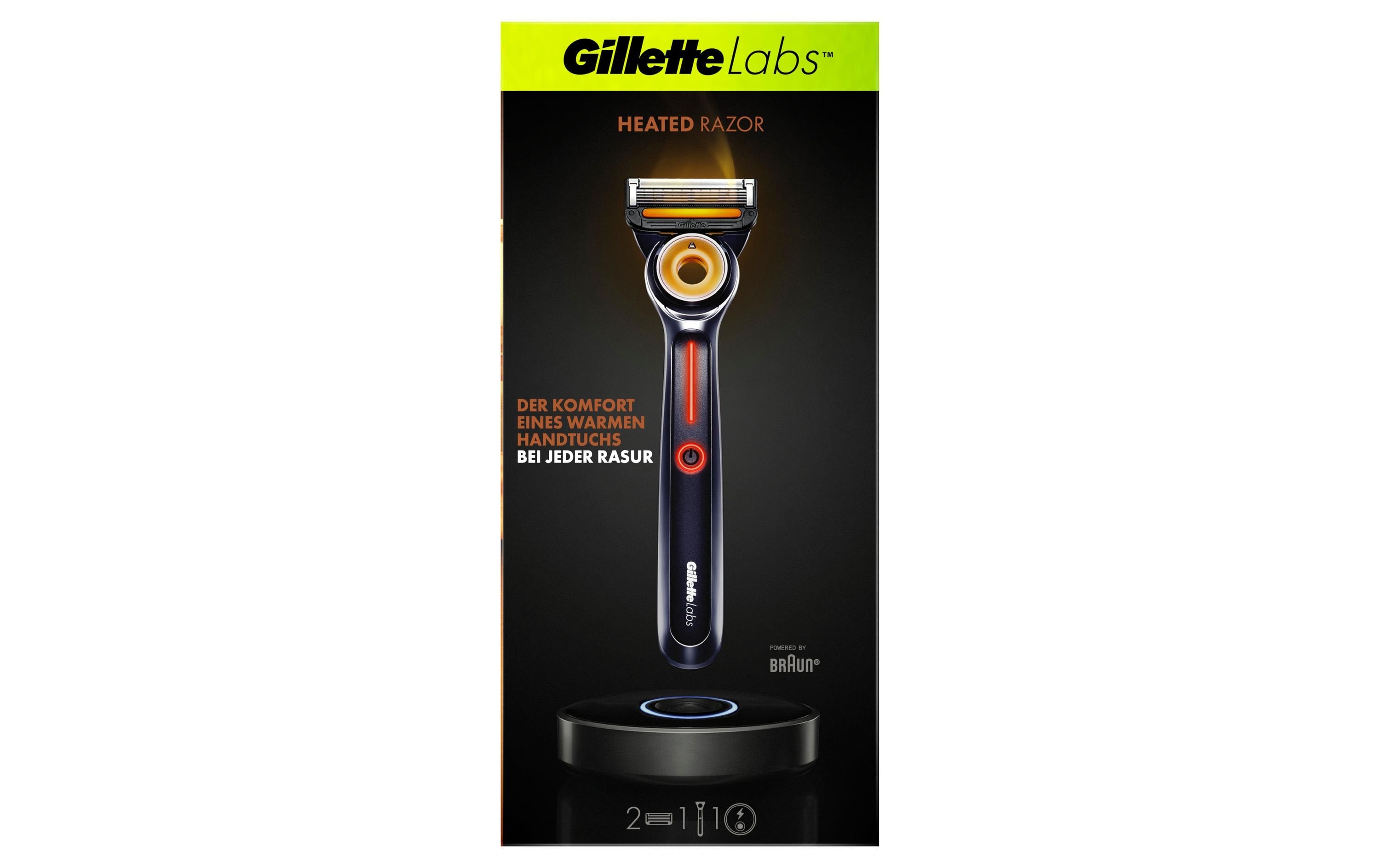 Gillette Labs Heated Razor Travel Pack 1 Stück