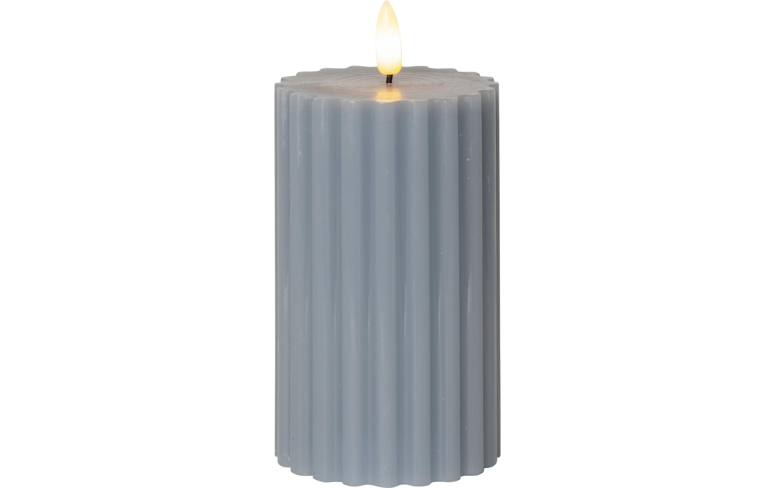 Star Trading LED Pillar Kerze Flamme Stri IP20, Warmweiss, 1 LEDs