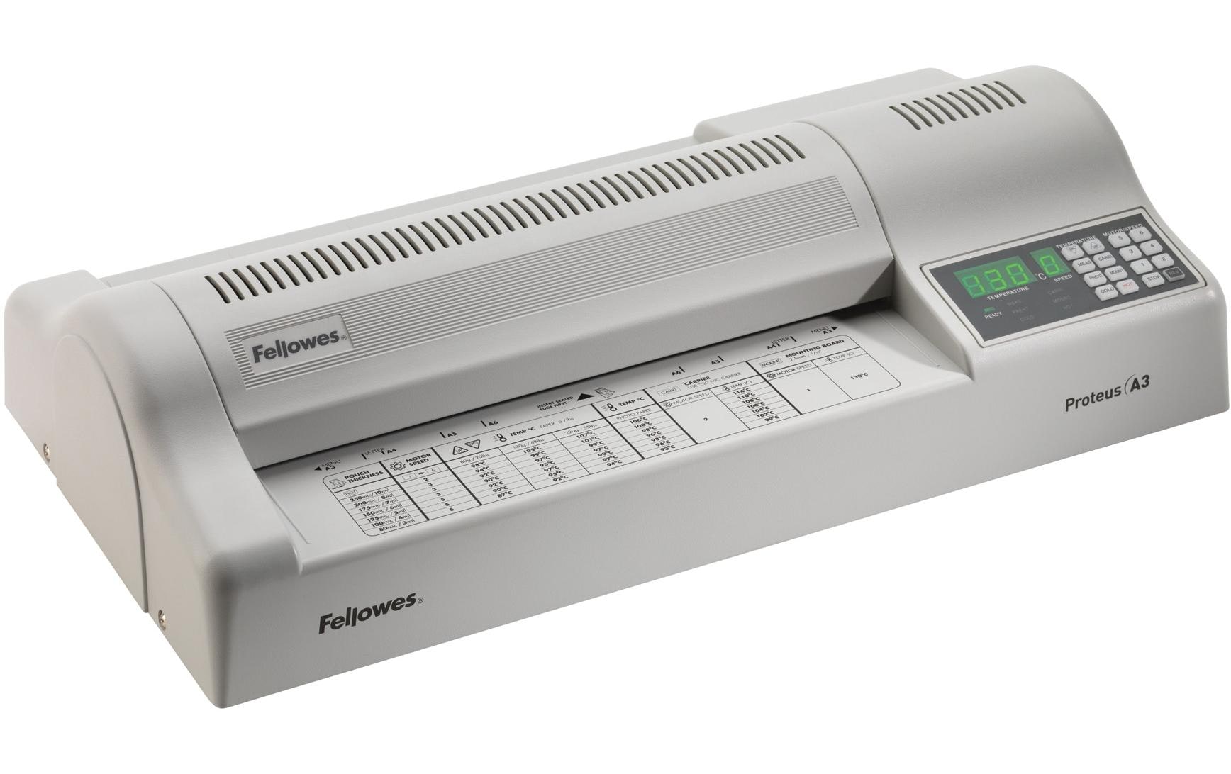 Fellowes Laminiergerät Proteus A3 für bis zu 250 Mikron