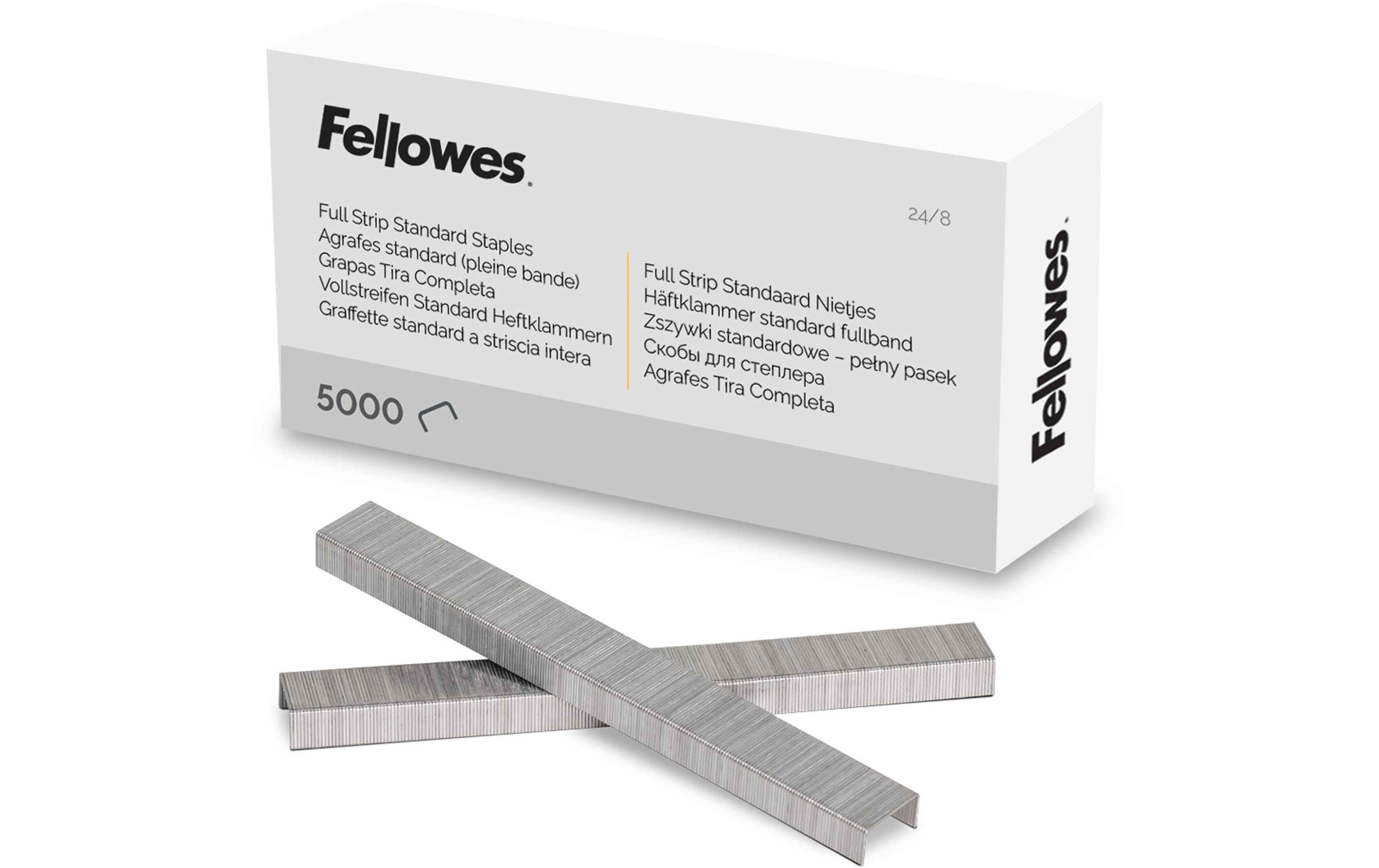Fellowes Heftklammern 24/8 Vollstreifen, 5000 Stk.