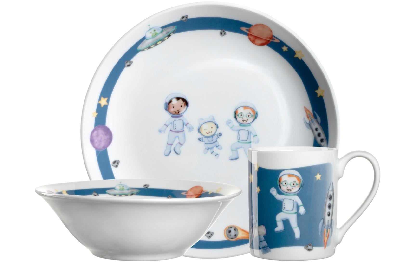 Leonardo Kindergeschirr Avventura 3tlg. Wel Porzellan