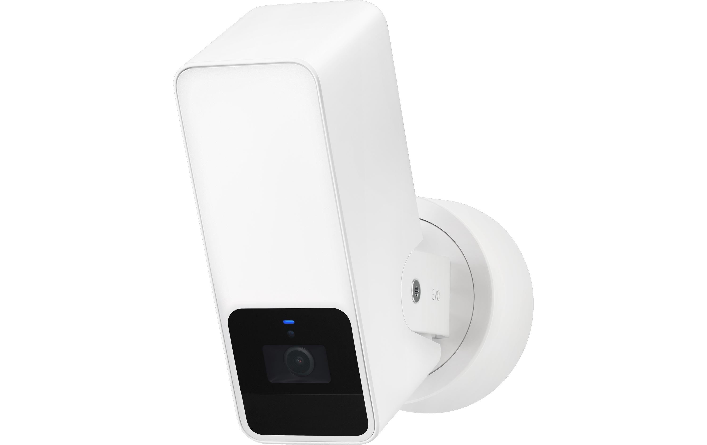Eve Outdoor Cam weiss Smarte Flutlichtkamera