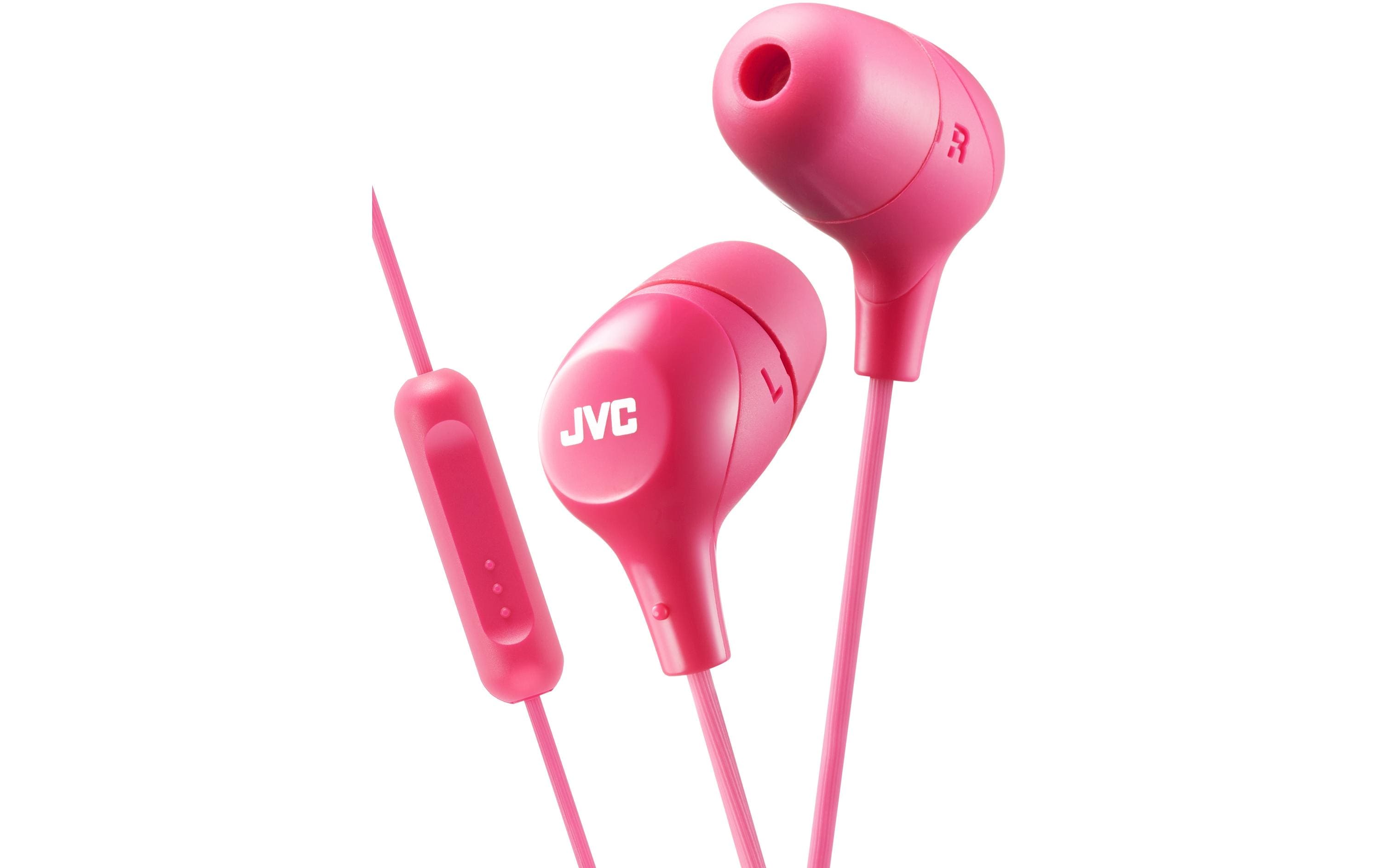 JVC HA-FX38M-P pink, In-Ear, Marshmellow, mit Mikro, FB