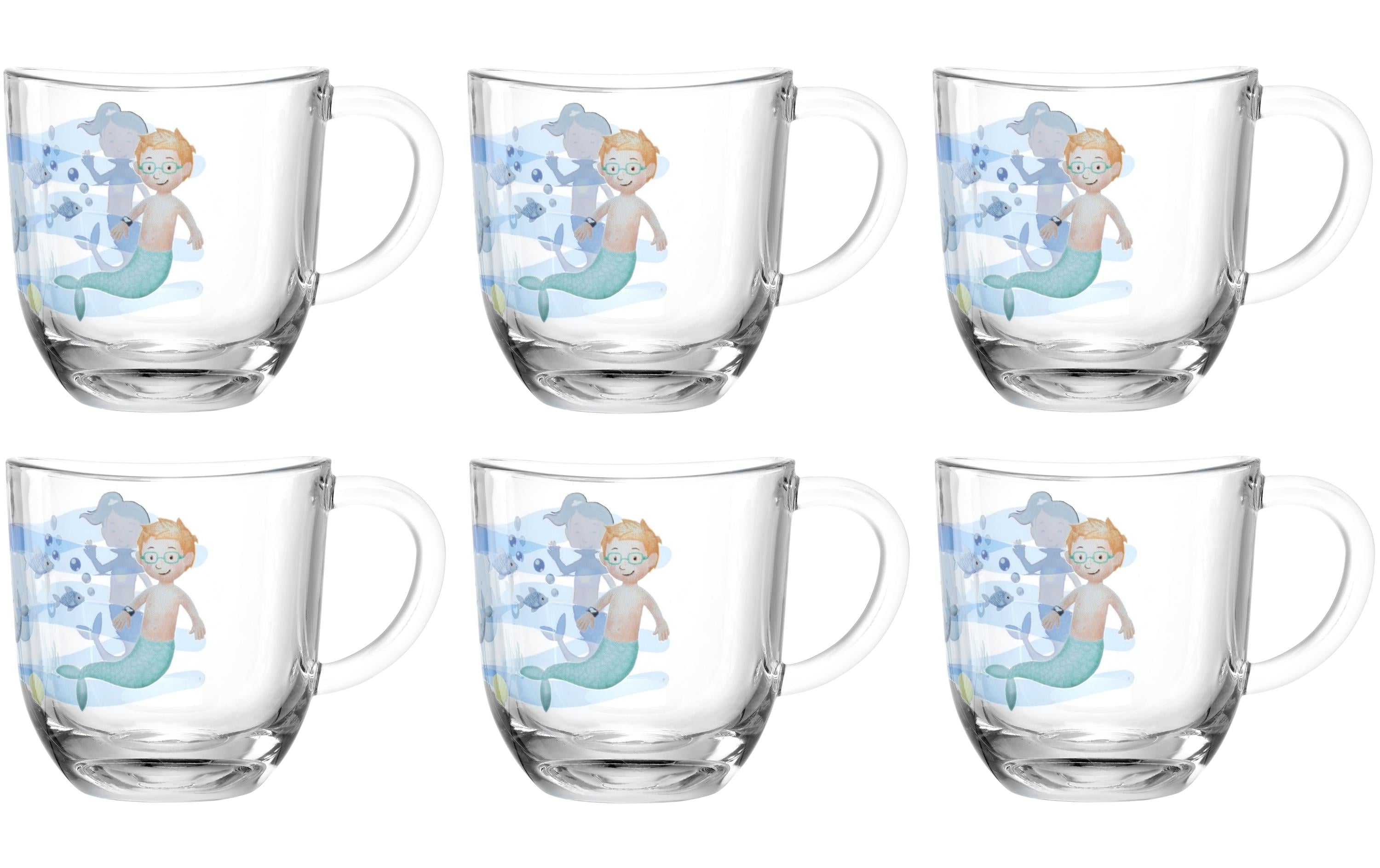 Leonardo Kindertasse Avvenutura Meer 6 Stk., D 8, H 9cm, 280ml