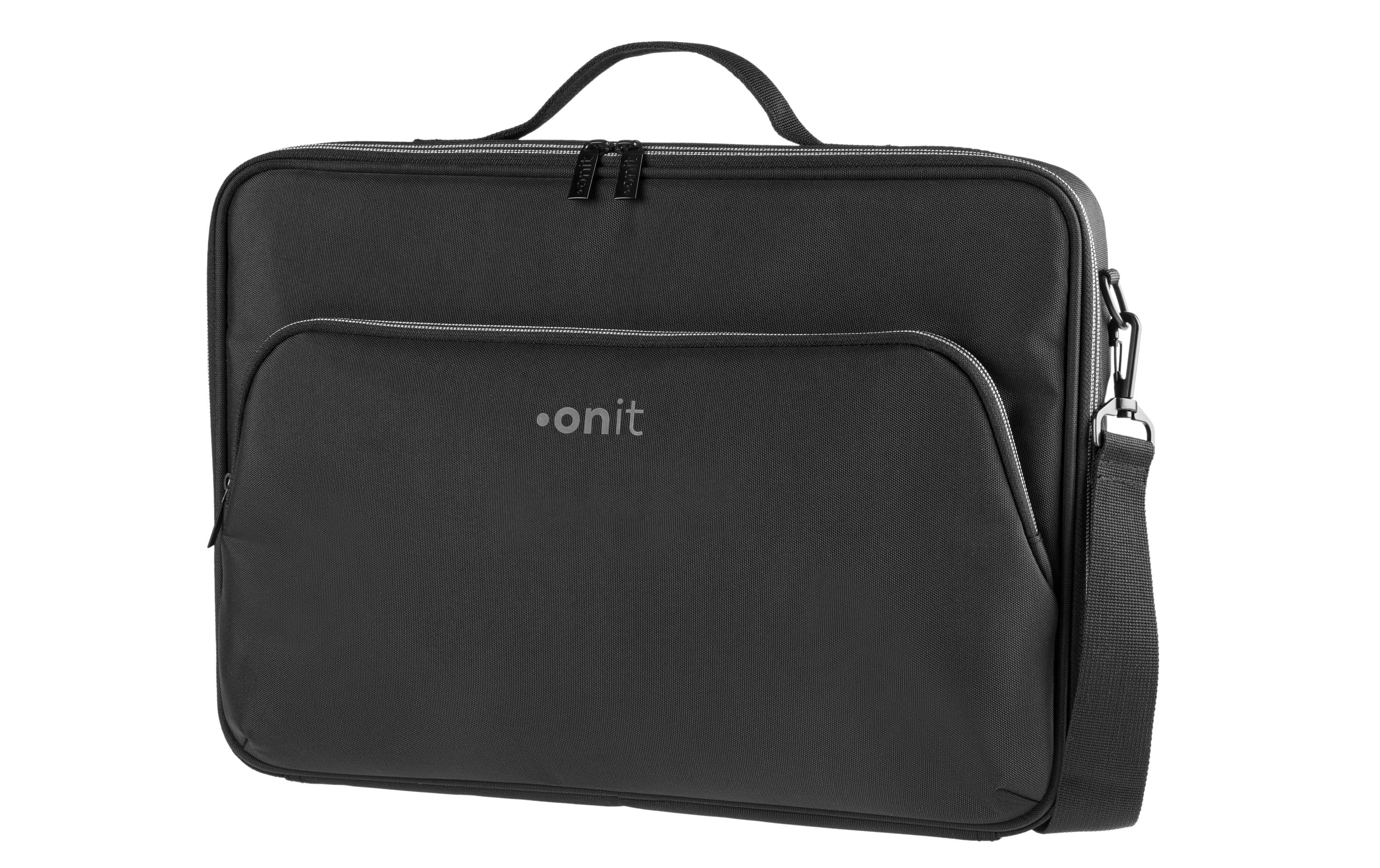 onit Clamshell schwarz 14.1"-15.6" rpet