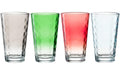 Leonardo LD Becher Optic XL 540ml assort. 4er Set, farbig, 300ml