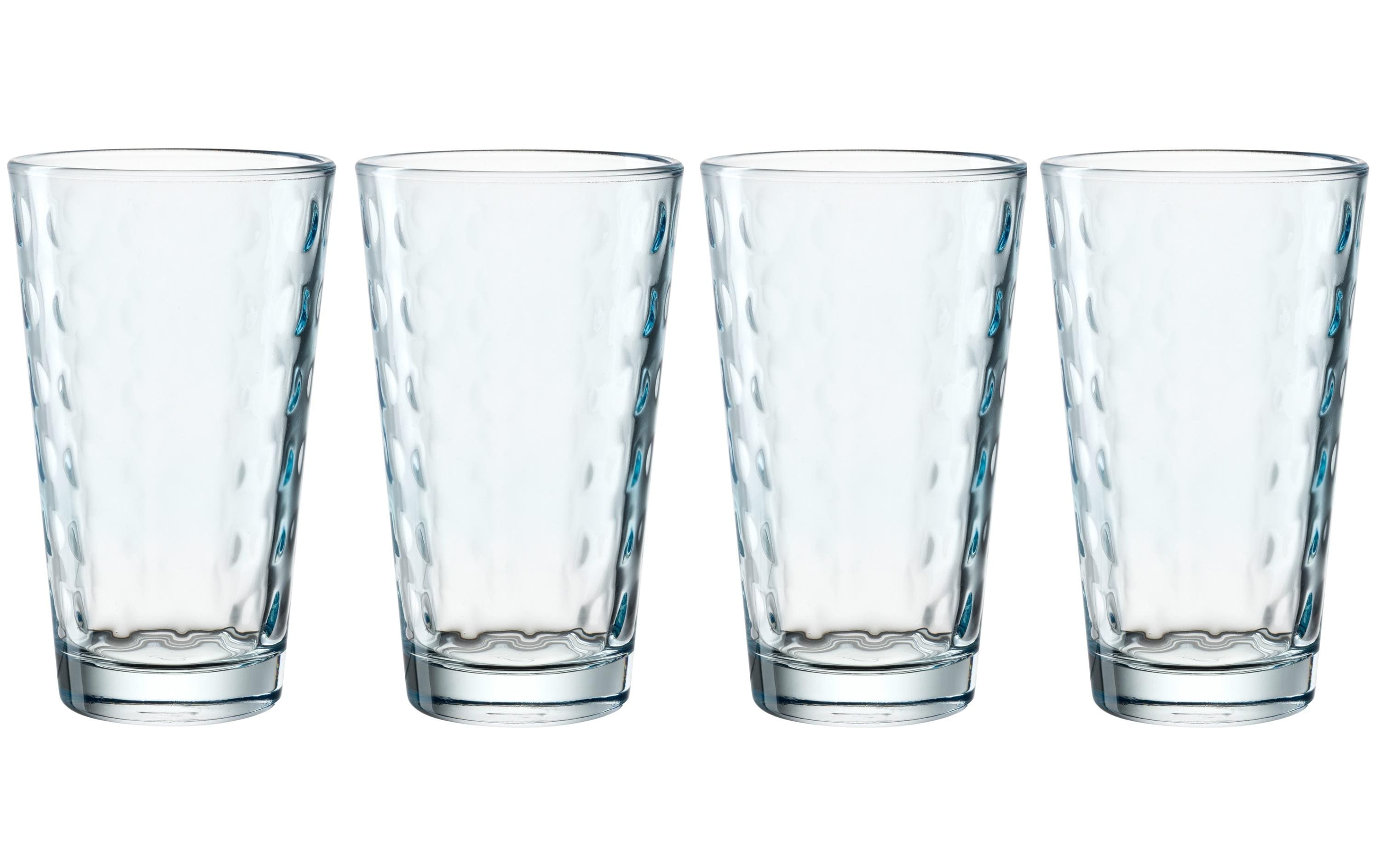 Leonardo LD Becher Optic XL 540ml blau 4 Stk., Nutzvol. 400ml