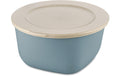 Koziol Vorratsdose Connect 2l 21.0x20.5x10.5cm, blau, bio-circular