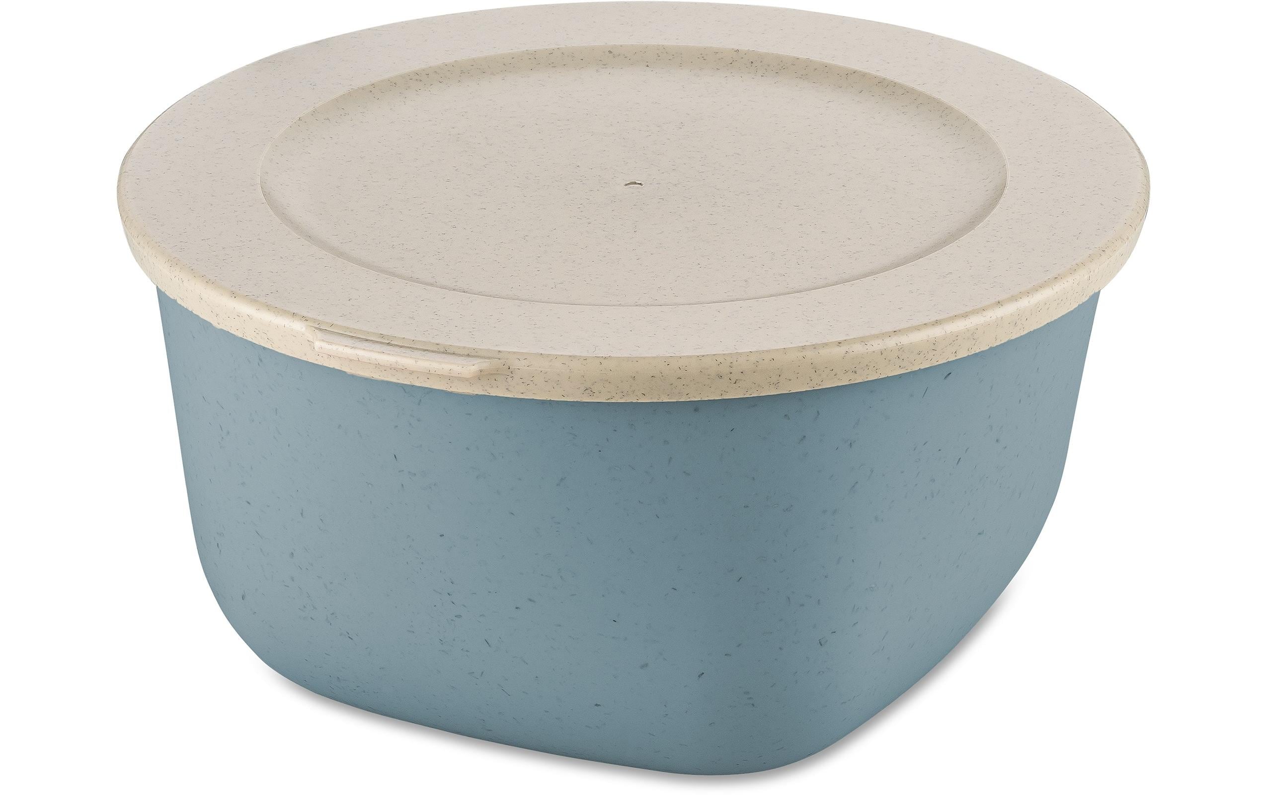 Koziol Vorratsdose Connect 2l 21.0x20.5x10.5cm, blau, bio-circular