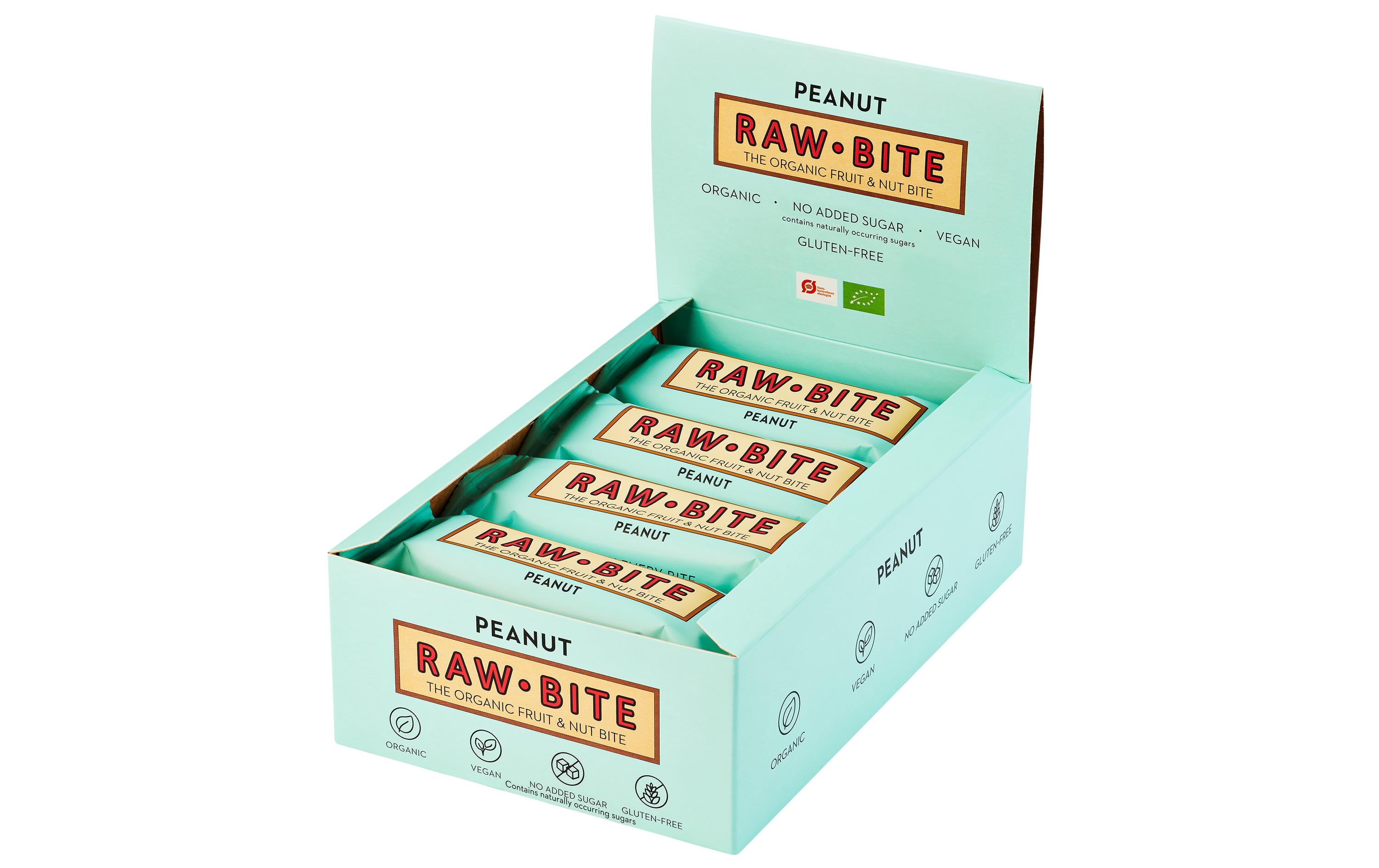 Rohkostriegel Erdnuss 12 x 50 g