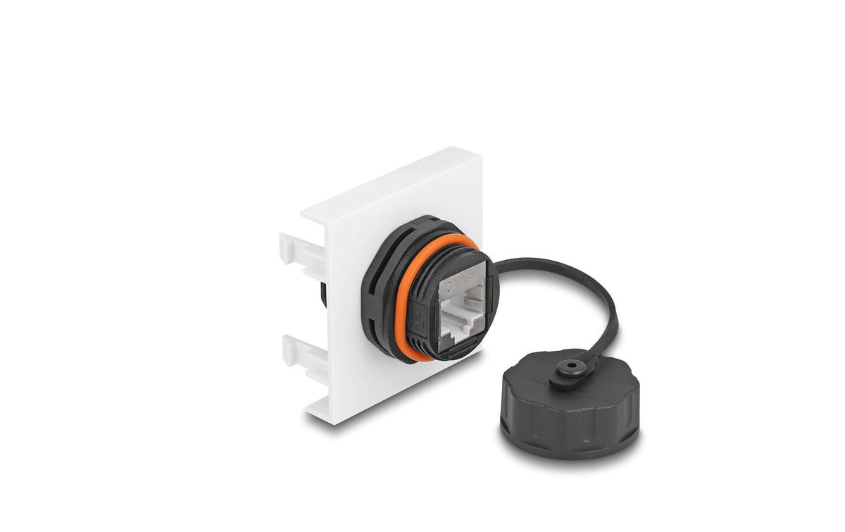Delock Easy 45 Modul Netzwerk RJ45 Cat.6A, 45x45mm