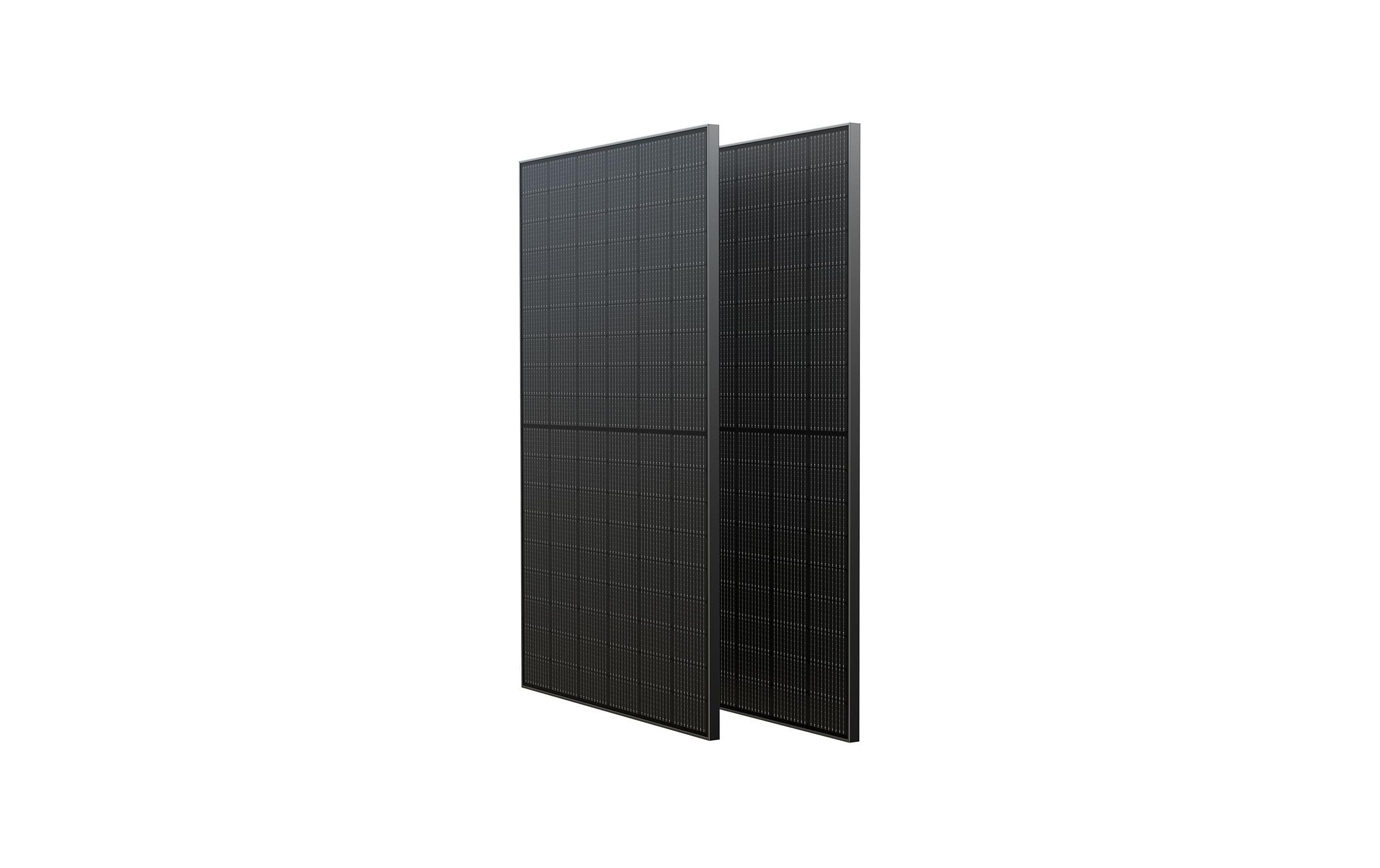 EcoFlow Solarmodul 400W Rigid 2 Stück Combo monokristalin modul, MC4 schwarz