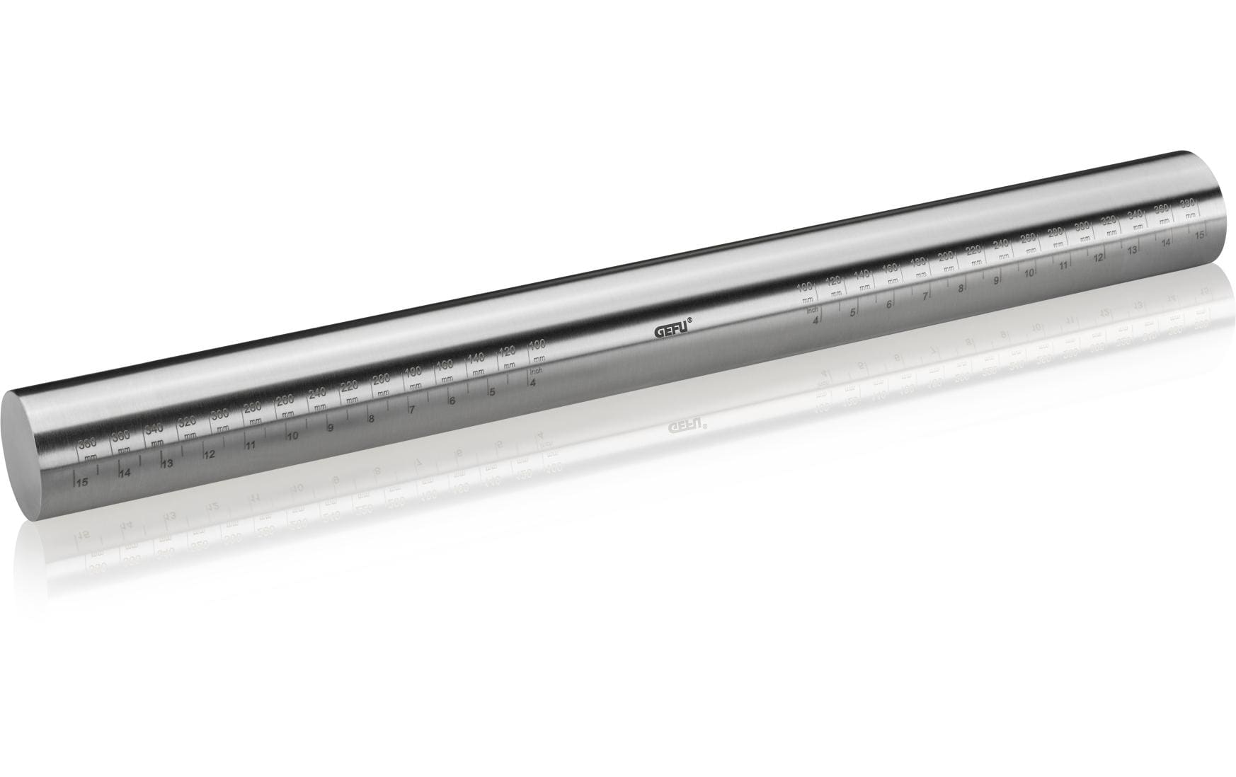 GEFU Teigroller REGO einstellbar: 2.5, 5, 7, 10 mm Teigdicke