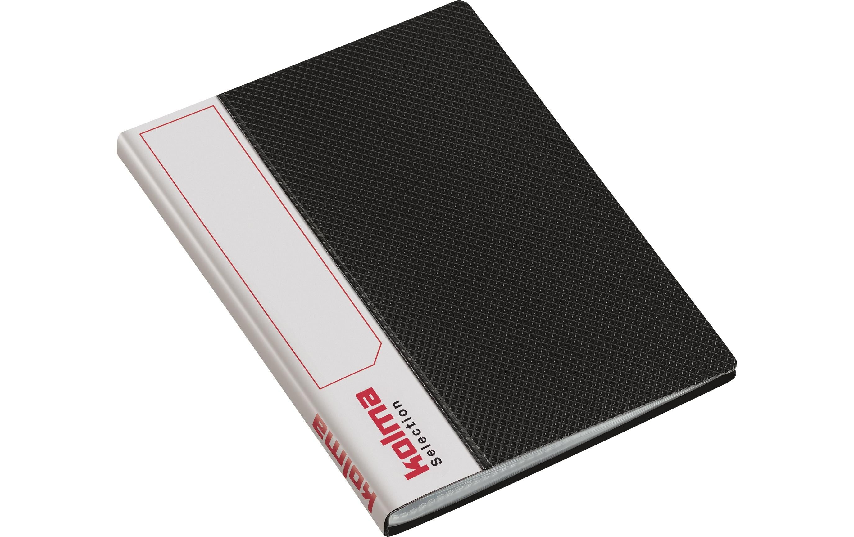 Kolma Sichtbuch Selection A6 mit 20 Taschen, schwarz