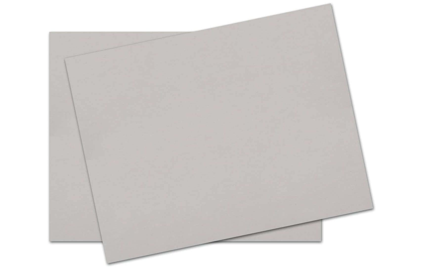 Graukarton, 1200 gm², 1 Stück 110 x 80 cm, 2,0 mm, 1200 gm²