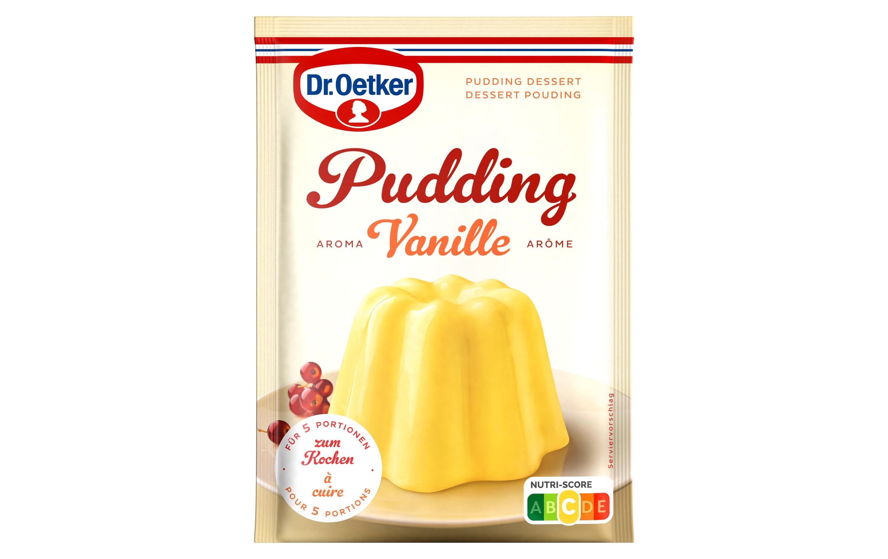 Pudding-Crème Vanille 5 Portionen