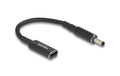 Delock Ladekabel USB-C zu Dell 4,5x3mm Buchse zu Stecker, 15cm