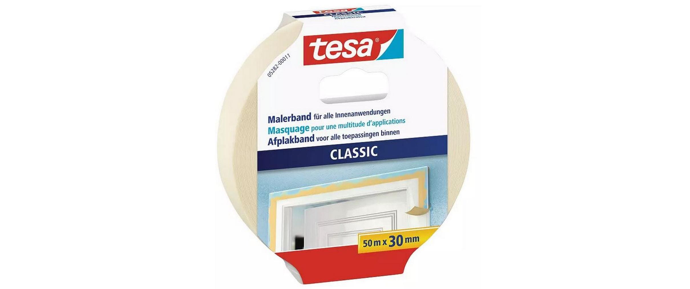 Tesa Malerband - Set 4x Malerband CLASSIC  50m Länge