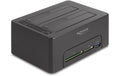 Delock USB Dual Dockingstation 2x SATA HDD/SSD, Klon Funktion, Card Reader