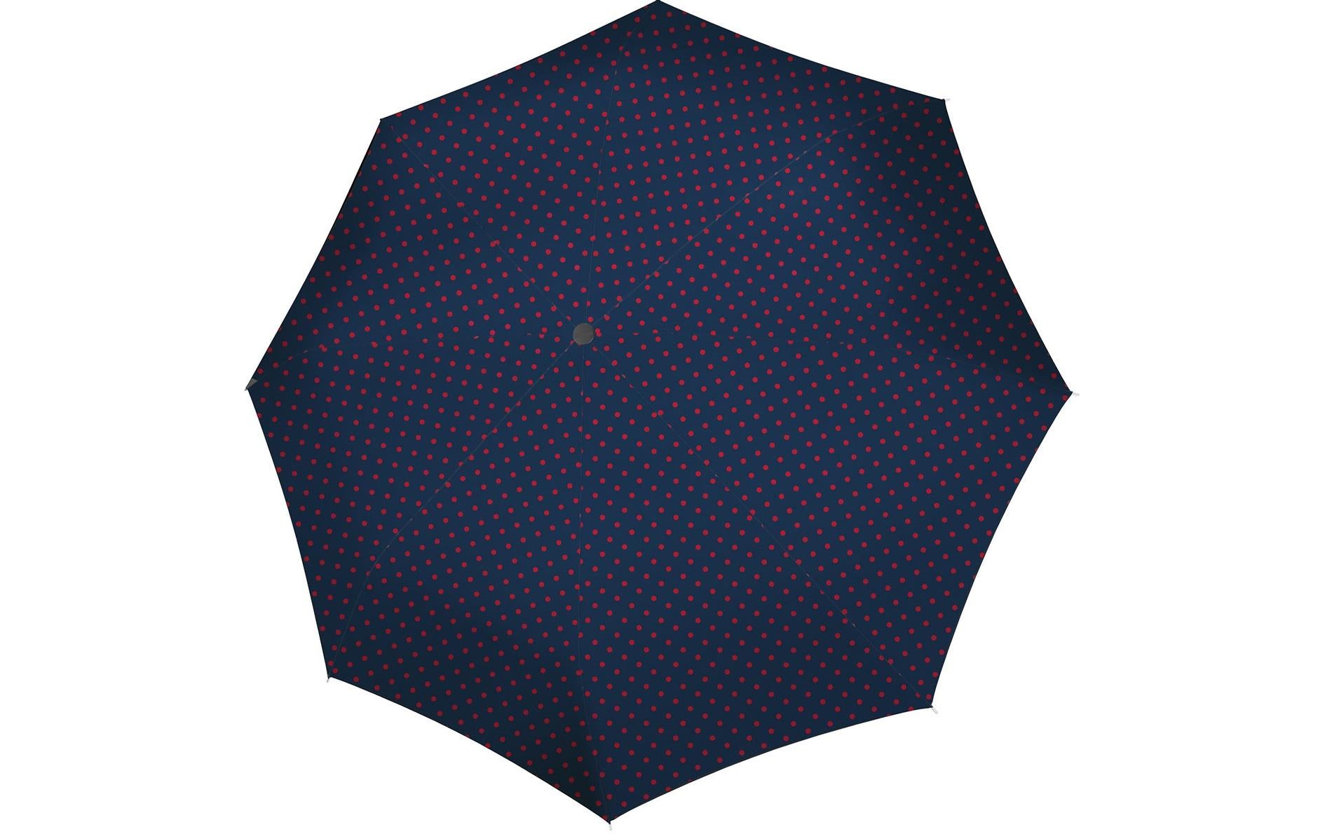 Reisenthel Knirps Regenschirm pocket duomatic, mixed dots red
