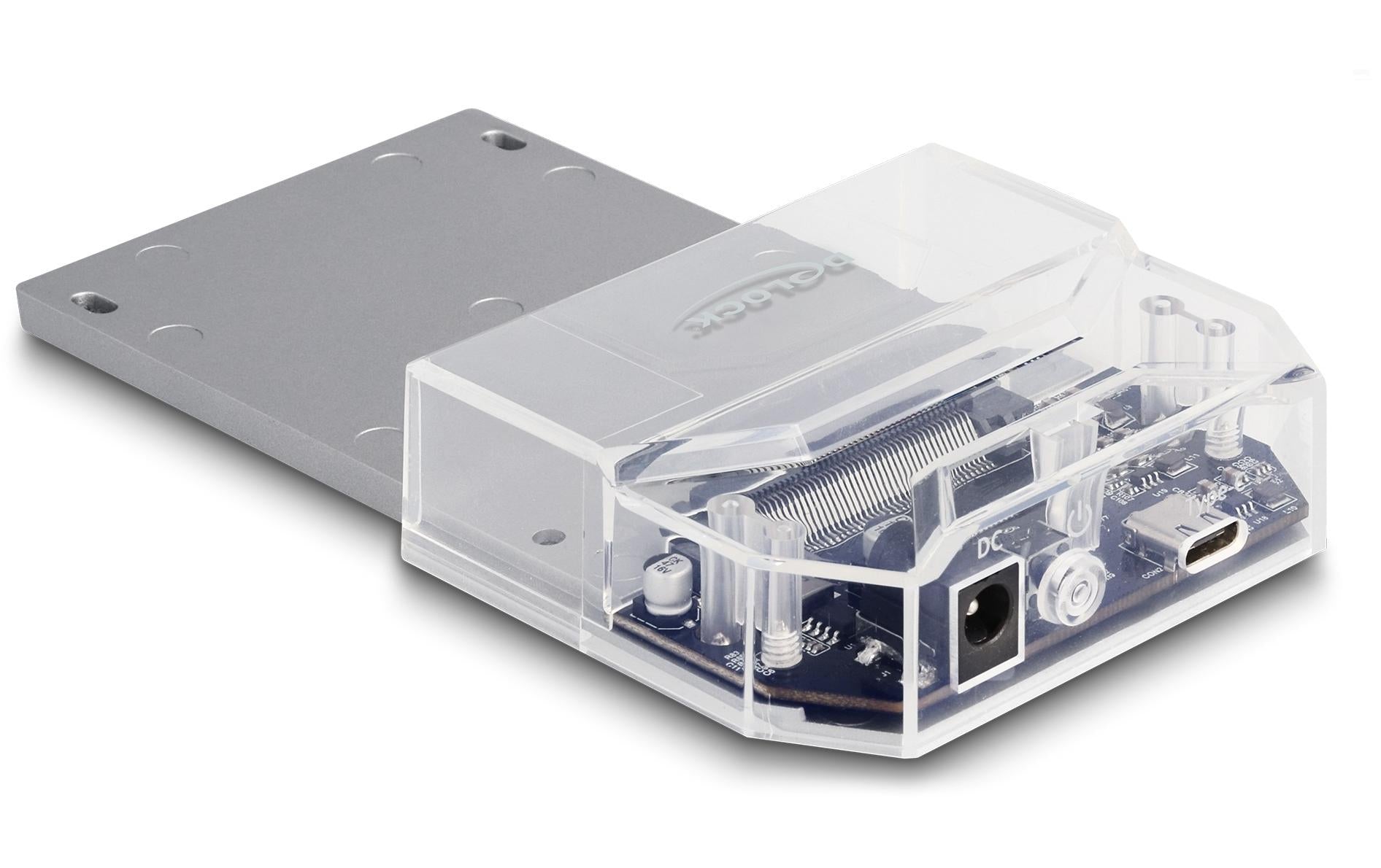 Delock USB Type-C Dockingstation für 1x U.2 SSD