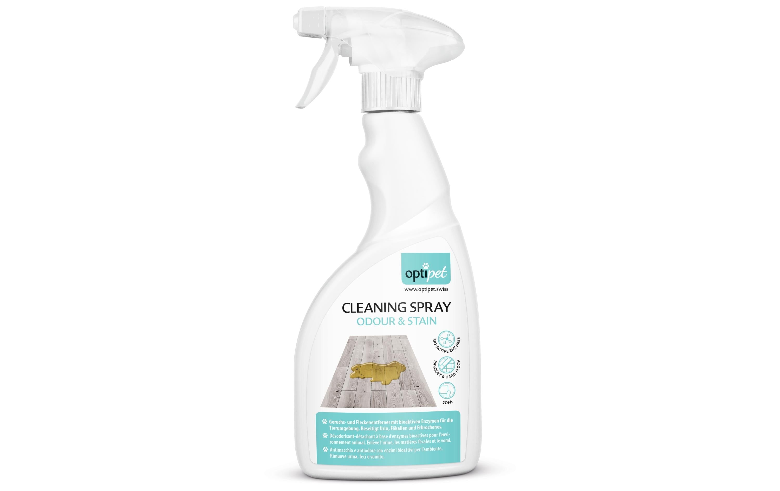 OptiPet Cleaning Spray ODOUR & STAIN 500ml