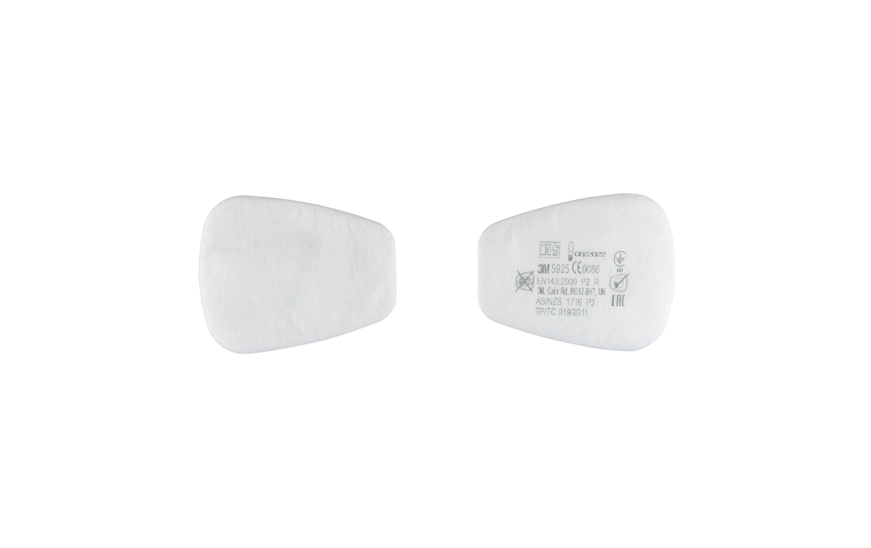 3M Partikelfilter Farbspritzmaske 10 Paar Filter