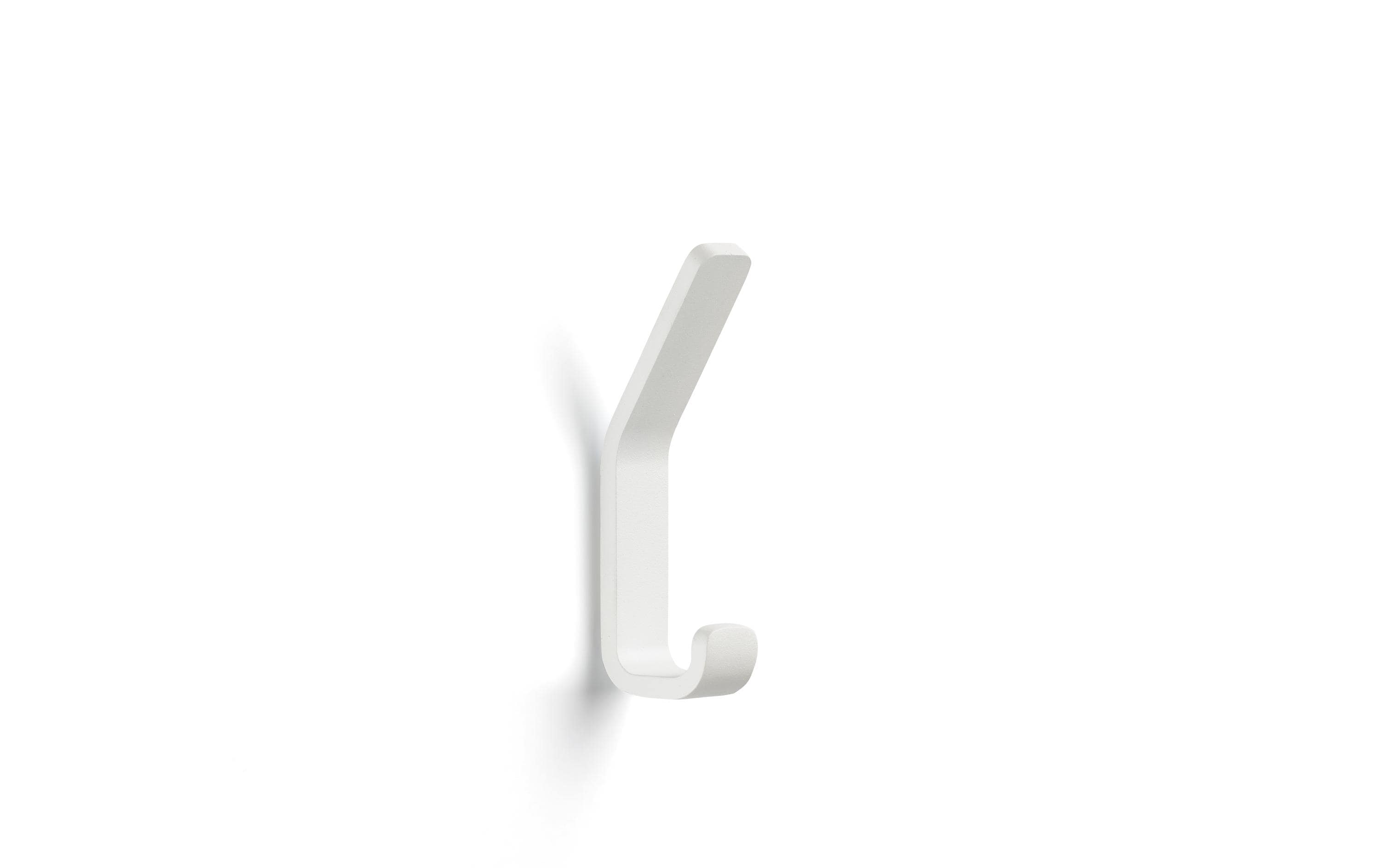Zone Wandhaken Rime gross weiss, 11.5cm