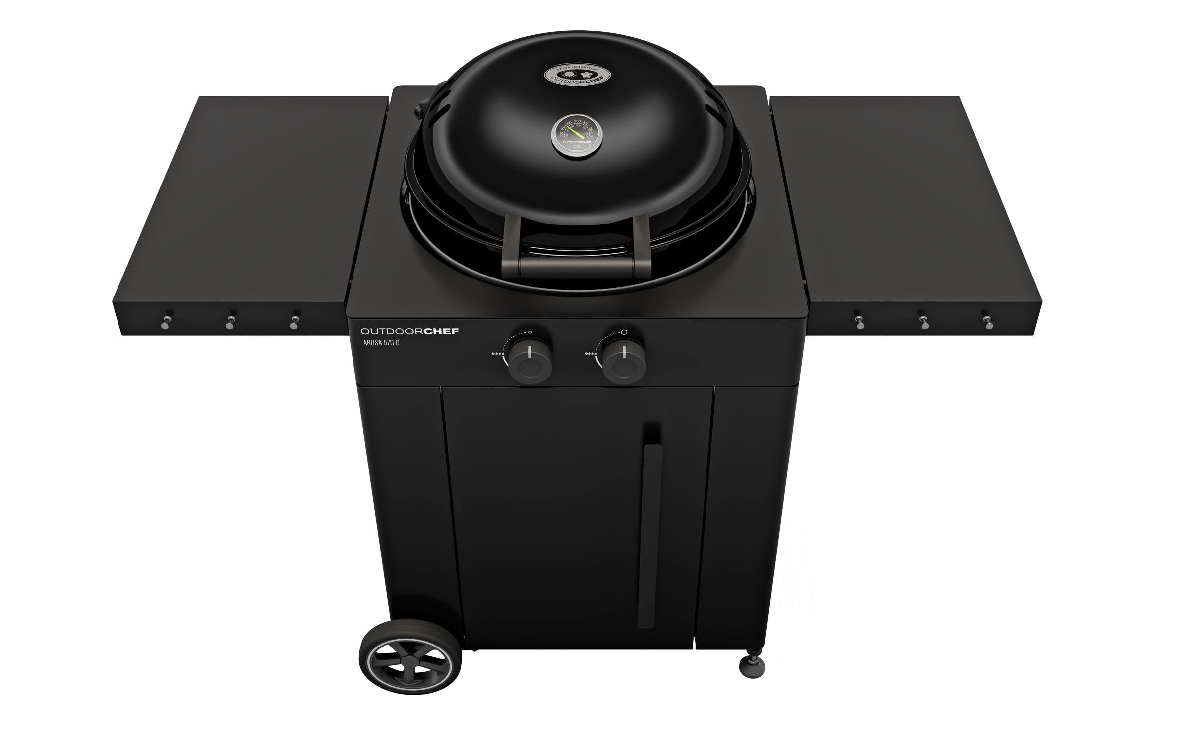 Outdoorchef AROSA 570 G, black 2 Brenner, 50 mbar, 2023 Version