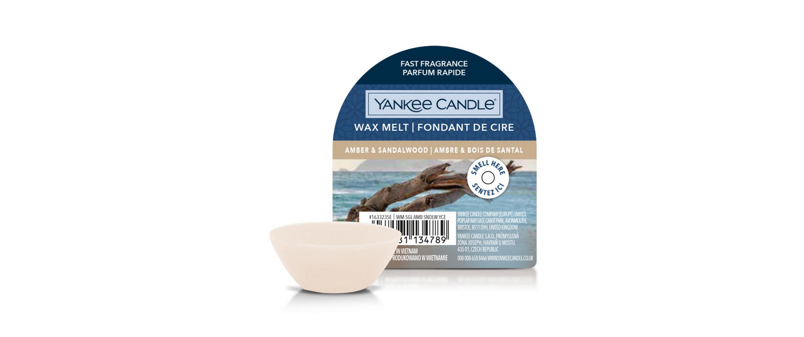 Yankee Candle Amber & Sandalwood Wax Melts