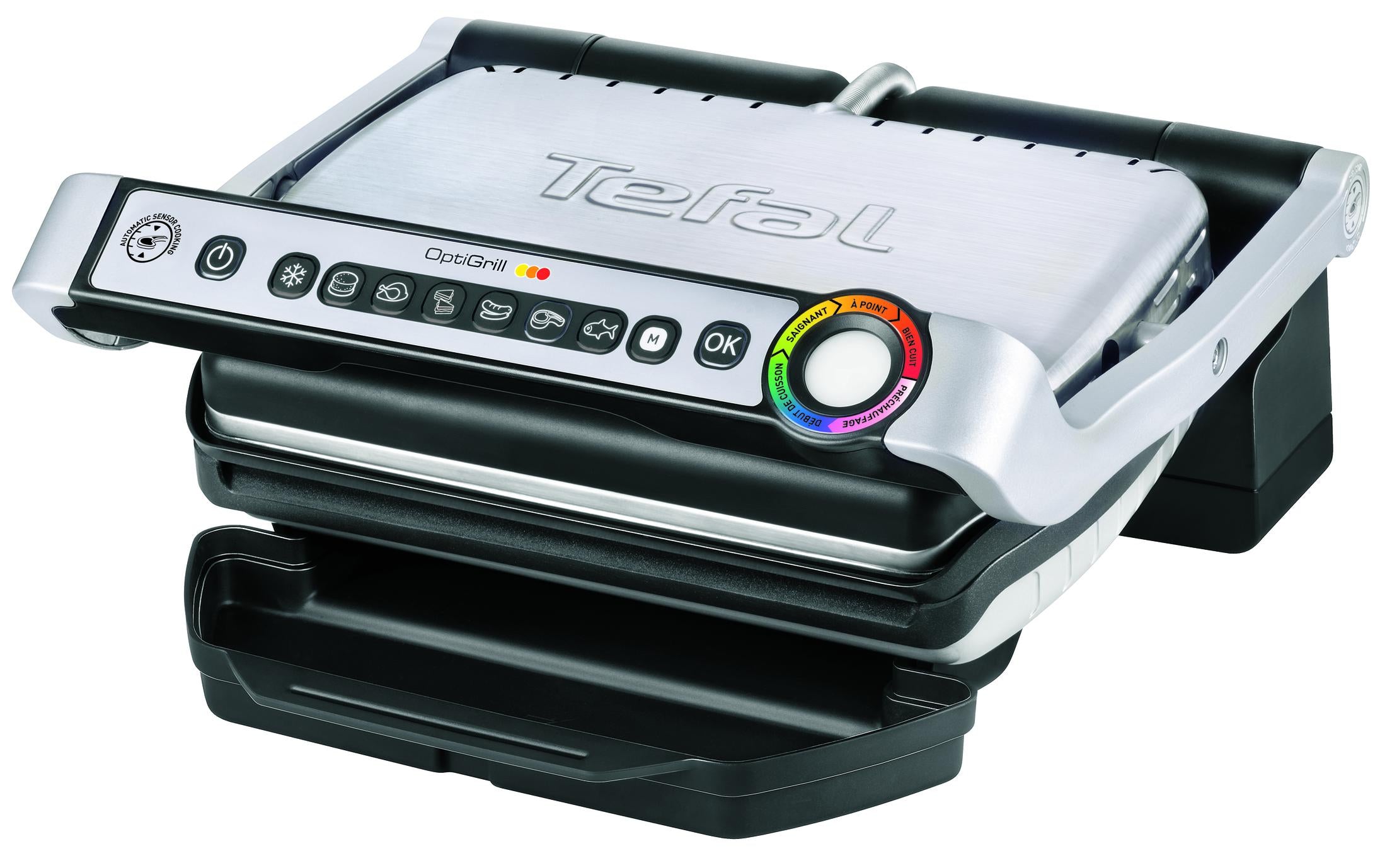 Tefal Optigrill GC705D 2000W, 600cm2 Grillfläche, 6 Programme