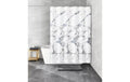Kleine Wolke Duschvorhang Marble 100% Polyester, 120x200 cm