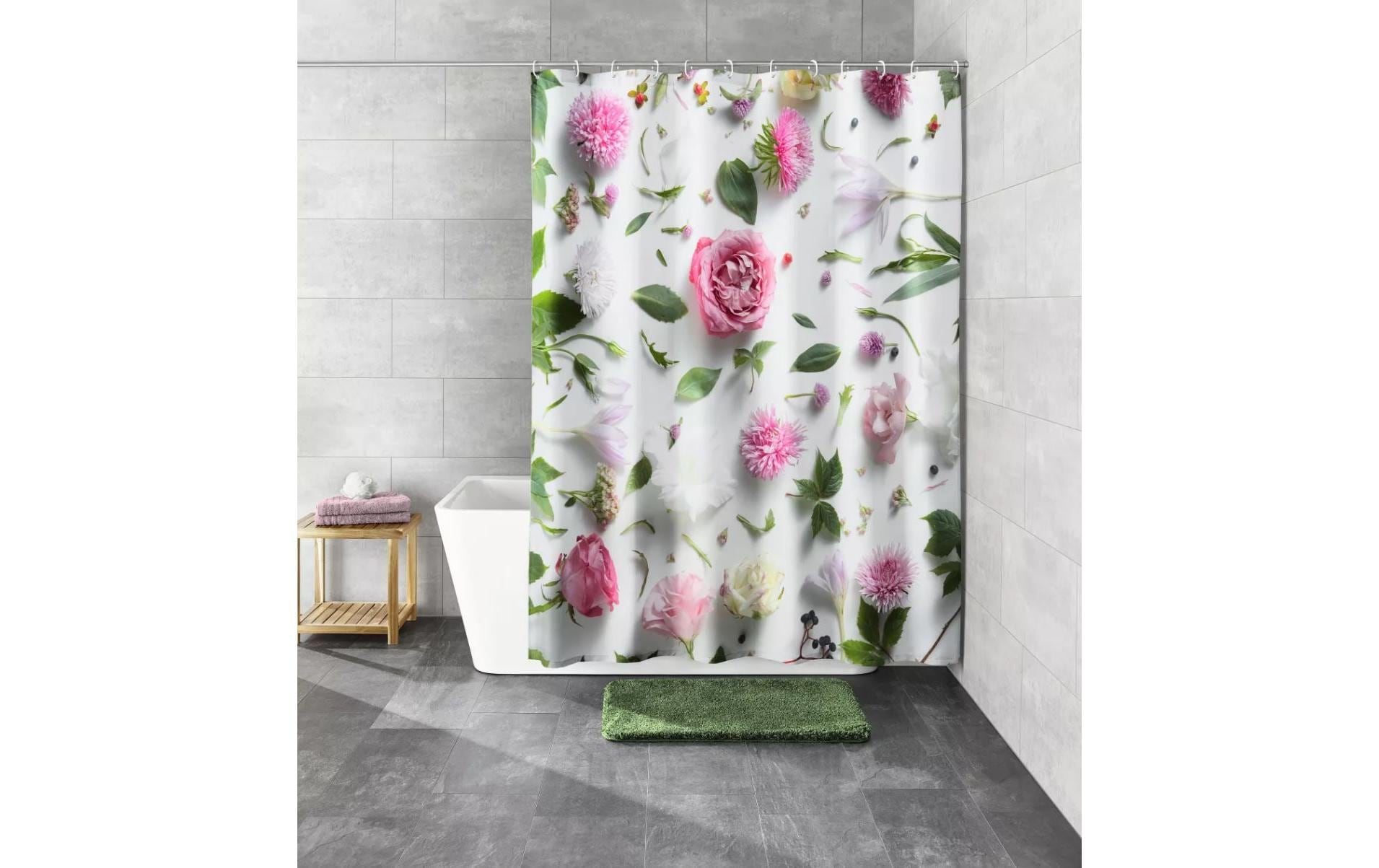 Kleine Wolke Duschvorhang Rosalie 100% Polyester, 120x200 cm