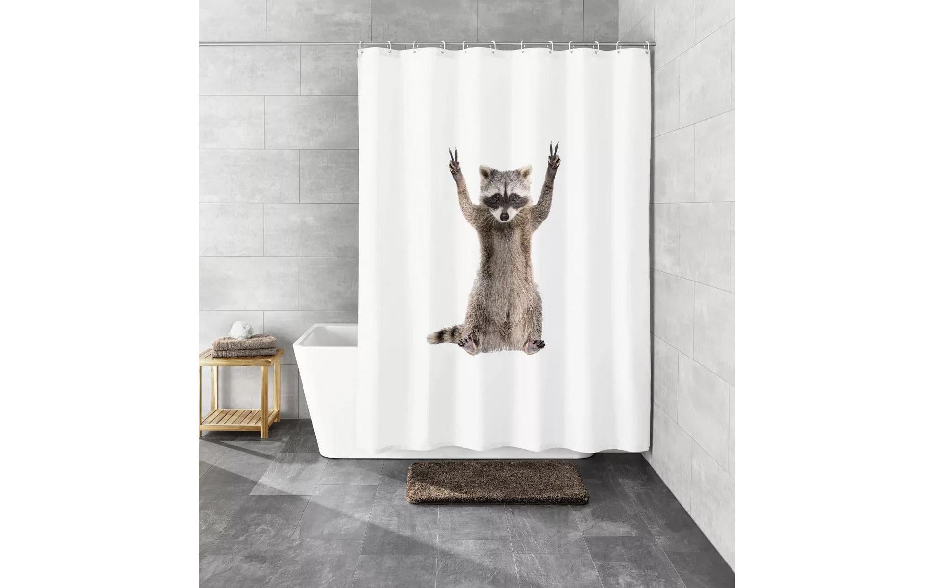 Kleine Wolke Duschvorhang George 100% Polyester, 180x200 cm